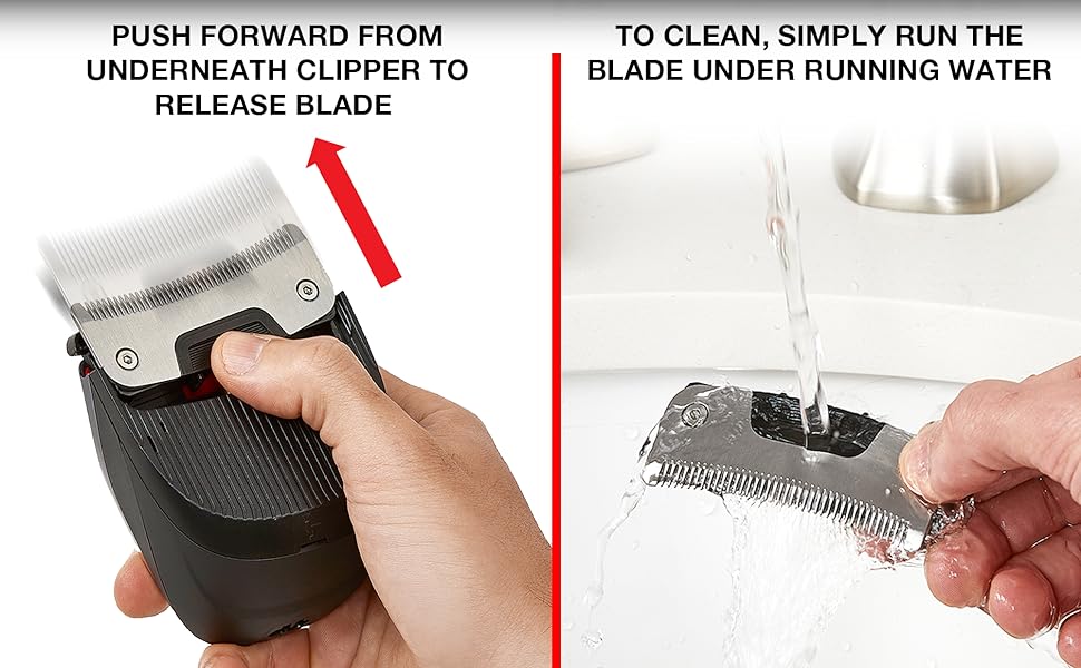 blade removal and cleaning