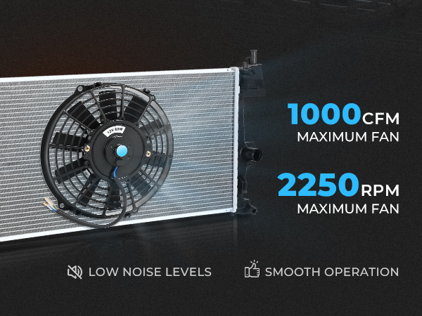 Electric Cooling Slim Radiator Fan