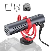 BOYA BY-MM1 AI On-Camera Shotgun Mic with AI Noise Cancellation, APP Control with EQ Presets &amp; Ga...