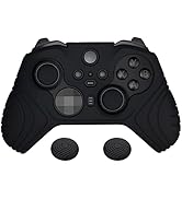PlayVital Samurai Edition Anti Slip Silicone Case Cover for Xbox Elite Wireless Controller Series...