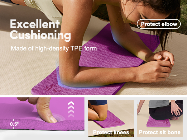yoga knee pad cushion