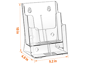 FUCDTEFC 8.5x11 Acrylic Sign Holder