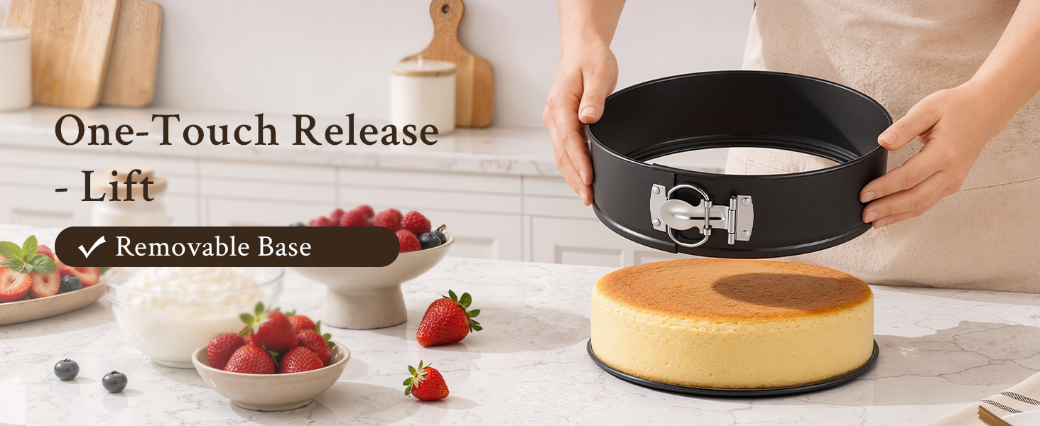 Nonstick Springform Cheesecake Pan