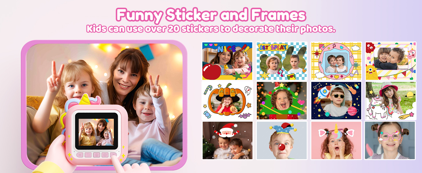 Kids Instant Camera Toy