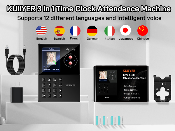 Time Clock Attendance Machine
