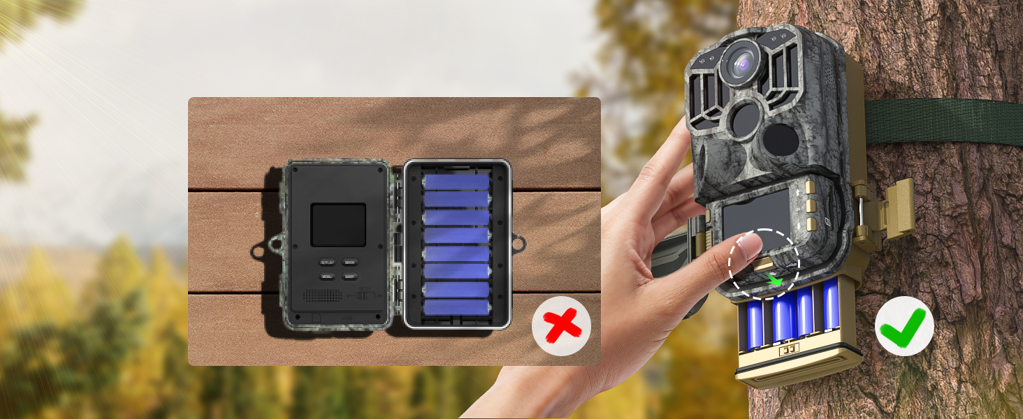 Better battery installation design