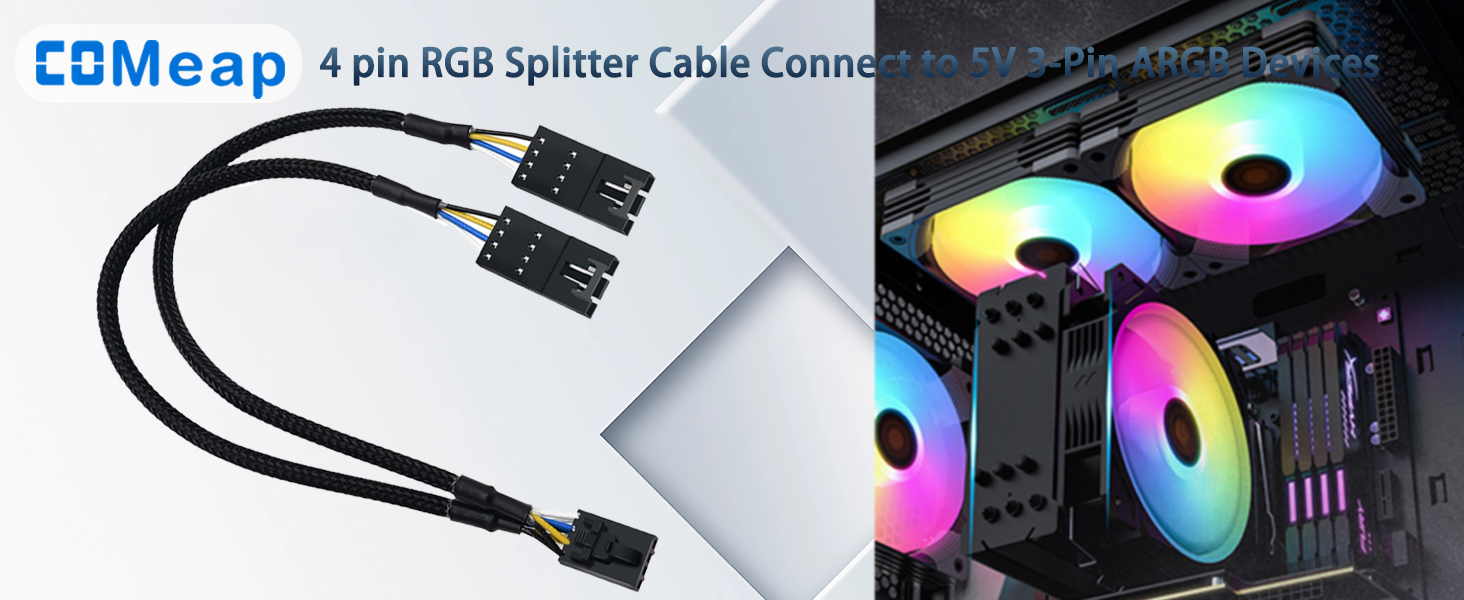 4 pin RGB Fan cable