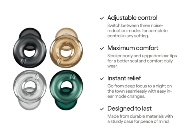 Loop Switch Noise Reducing Earplugs