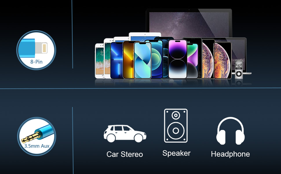 lightning to 3.5mm cable