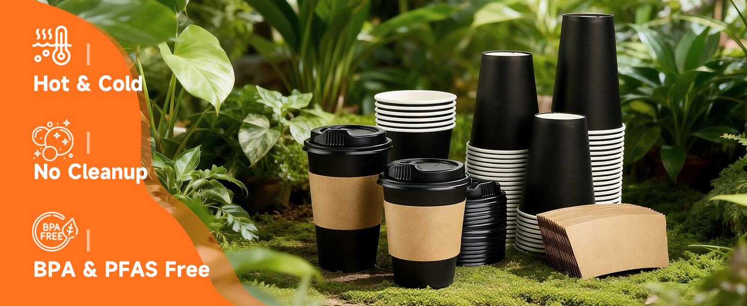 disposable hot cups
