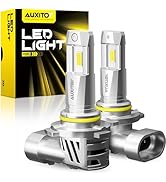 AUXITO 9005 LED Light Bulb, Real 1:1 Mini Size 20000LM 700% Ultra Brightness 6500K Cool White wit...