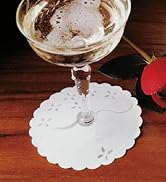 Regency Wraps Fabric Covers for the Bases of Stemmed Glasses, Absorbent and Disposable Stem Wraps...