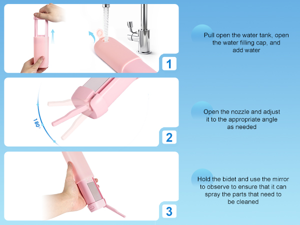 travel bidet portable high pressure