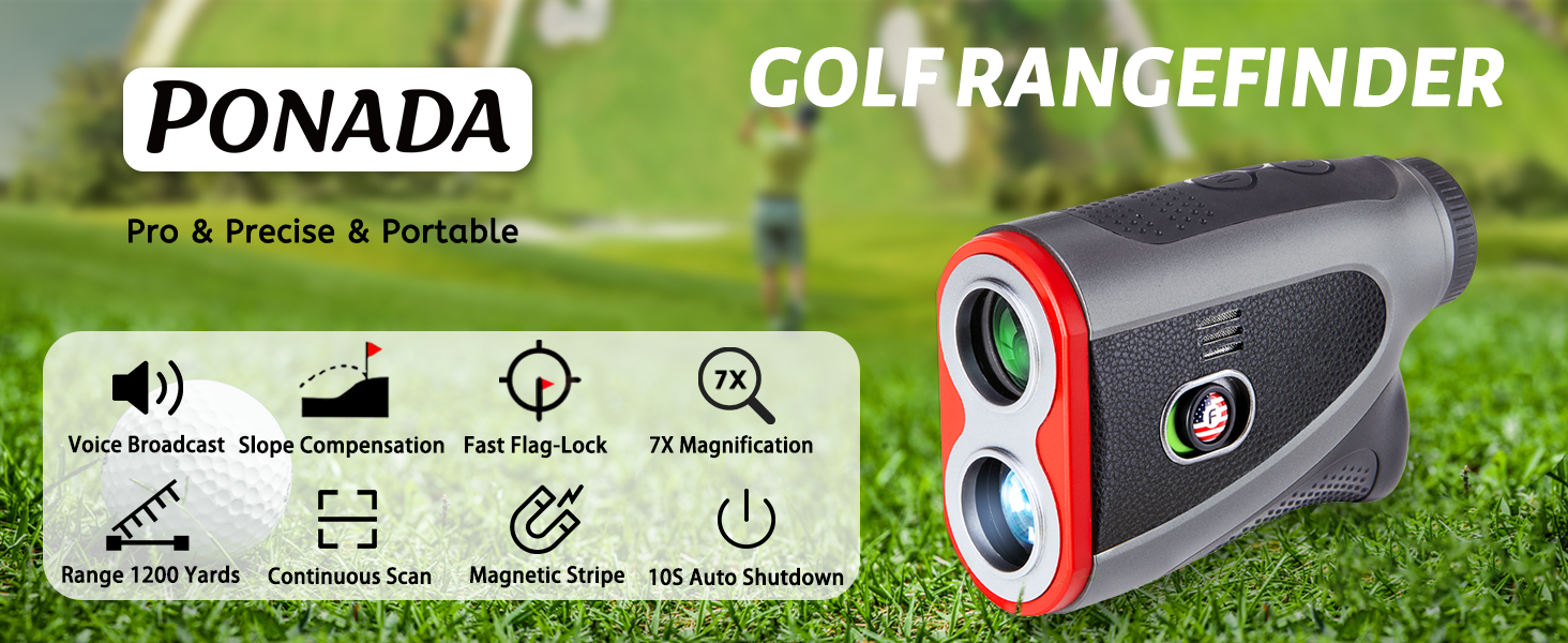 High-Accuracy Golf Rangefinder