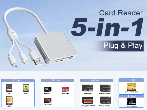 iPhone SD card reader Lightning