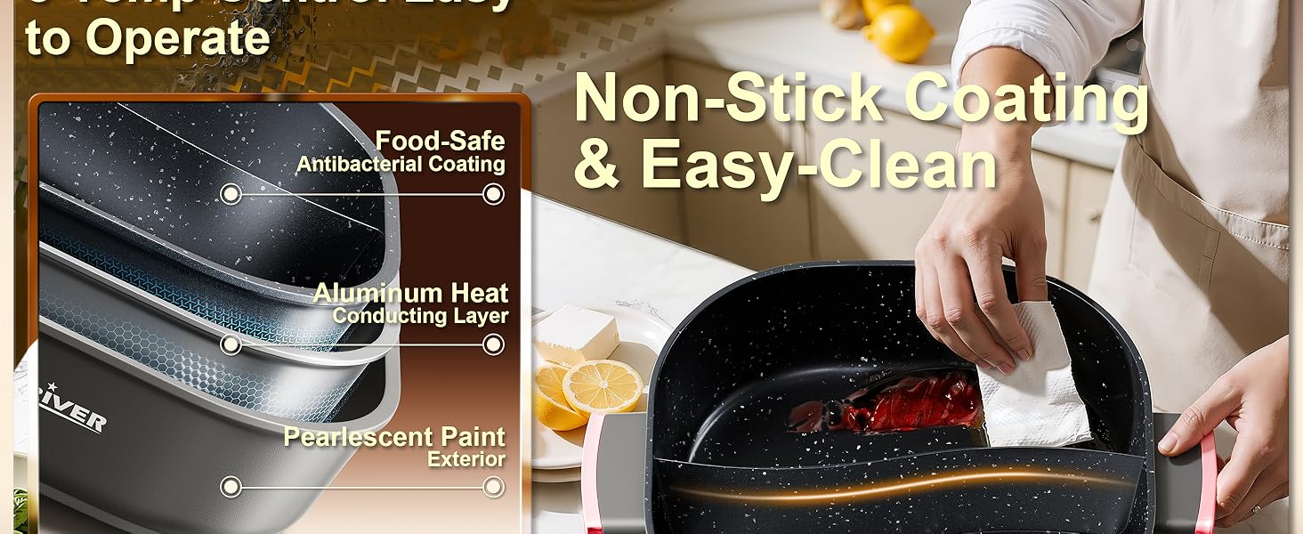 Non-Stick Coating &amp;amp; Easy-Clean
