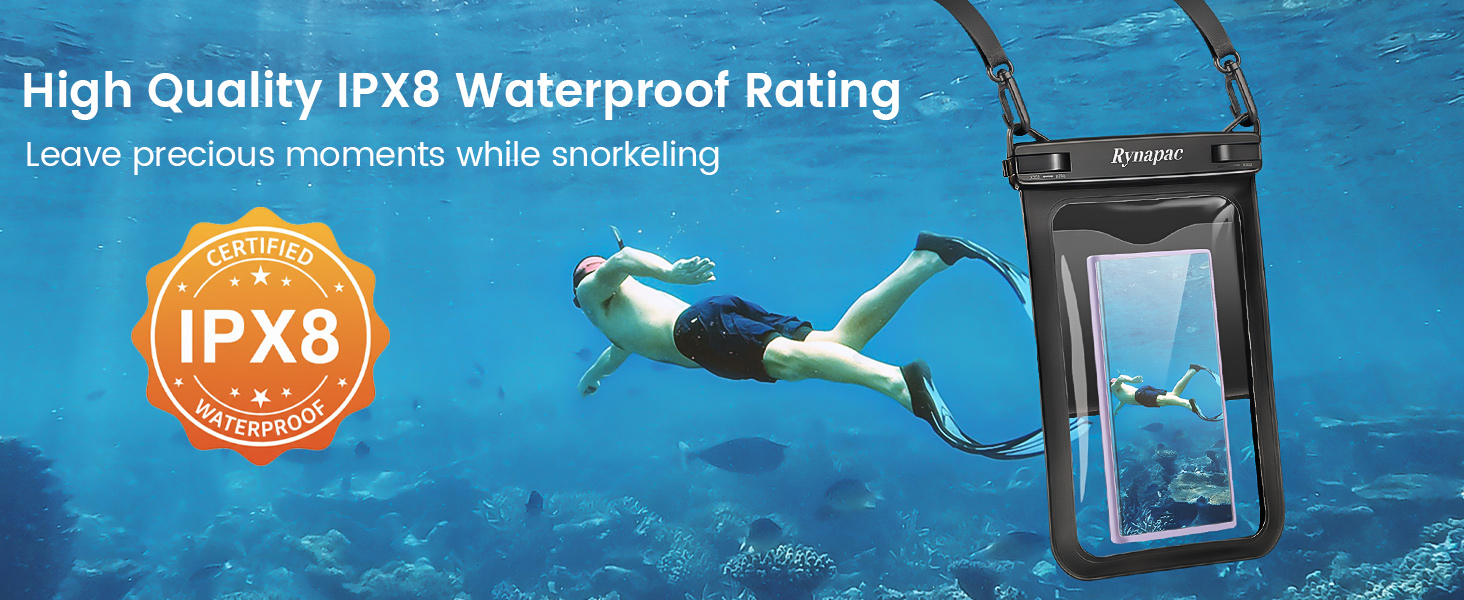 Waterproof phone pouch