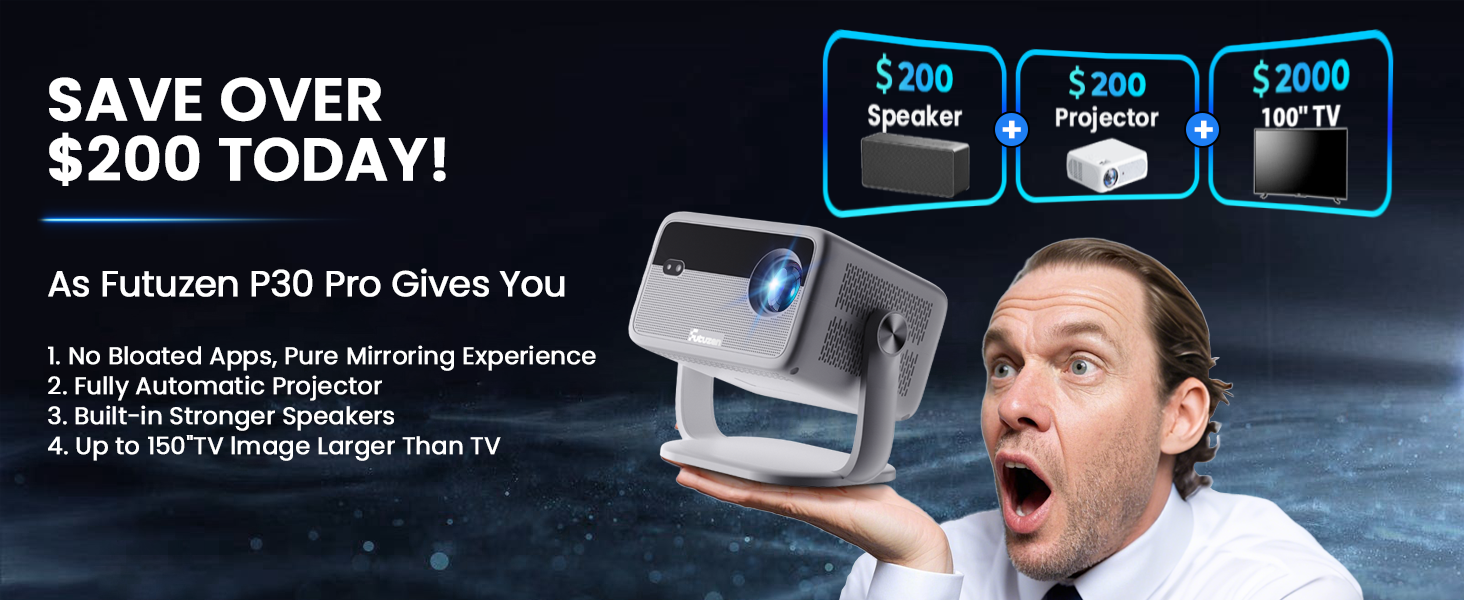 tv projector with wifi and bluetooth