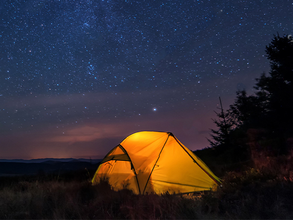 camp light rechargeable