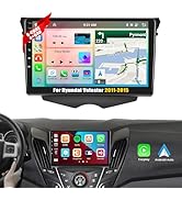 [8 Core 4G+64G] Android 13 Car Stereo for Hyundai Veloster 2011-2015 with Wireless Apple Carplay ...