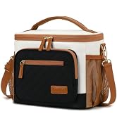 CAMTOP Insulated Lunch Box for Women Men 11L Leakproof Cooler Lunch Bag with 6 Pockets, Waterproo...