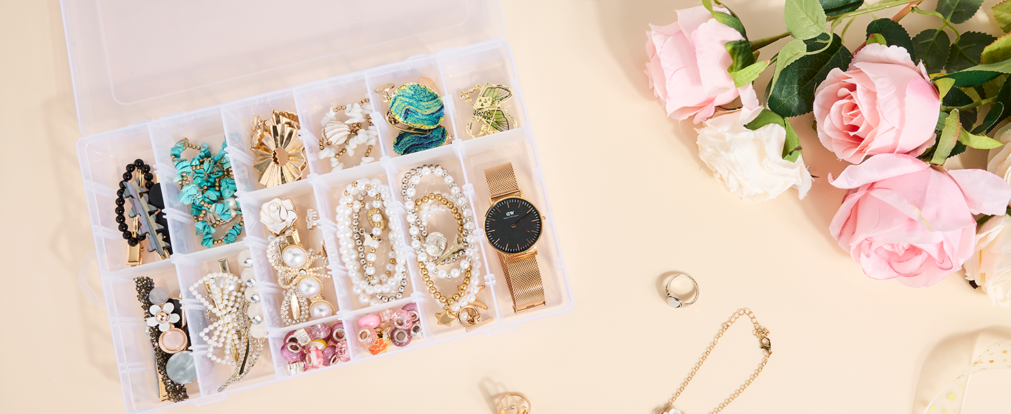 plastic organizer box