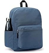ZORFIN Backpack for School Work Travel: Lightweight Boys and Girls Bookbag - Casual Backpacks for...