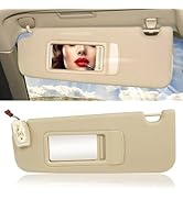 Jaronx Compatible with BMW Sun Visor for 5 Series F10/F11 2010-2016, Left Driver Side Sunvisor Re...