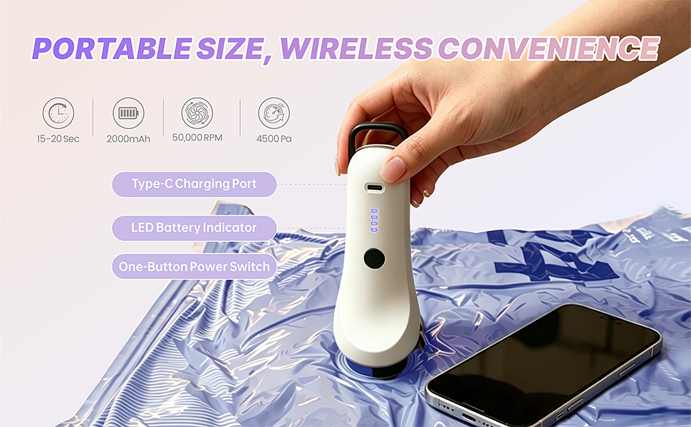 Portable &amp;amp; Rechargeable Vacuum Pump