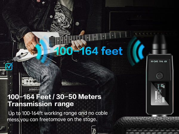 100-164 Feet/30-50 MetersTransmission range