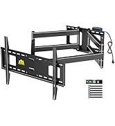 FORGING MOUNT Long Arm TV Wall Mount Swivel Tilt Full Motion Wall Bracket 43 inch Articulating Ar...
