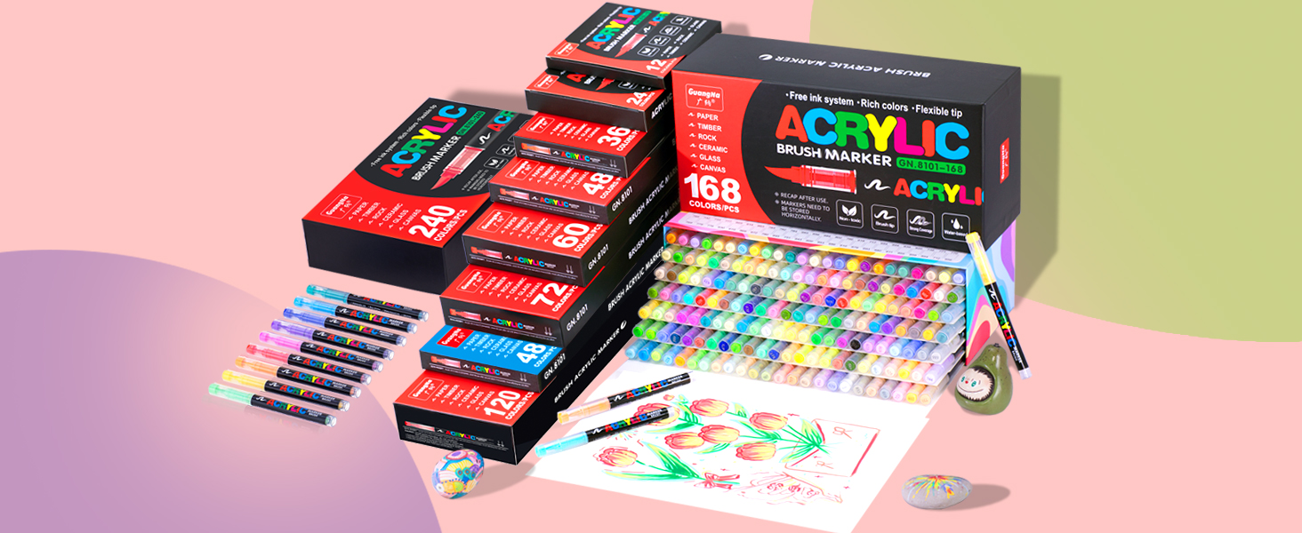 acrylic paint markers