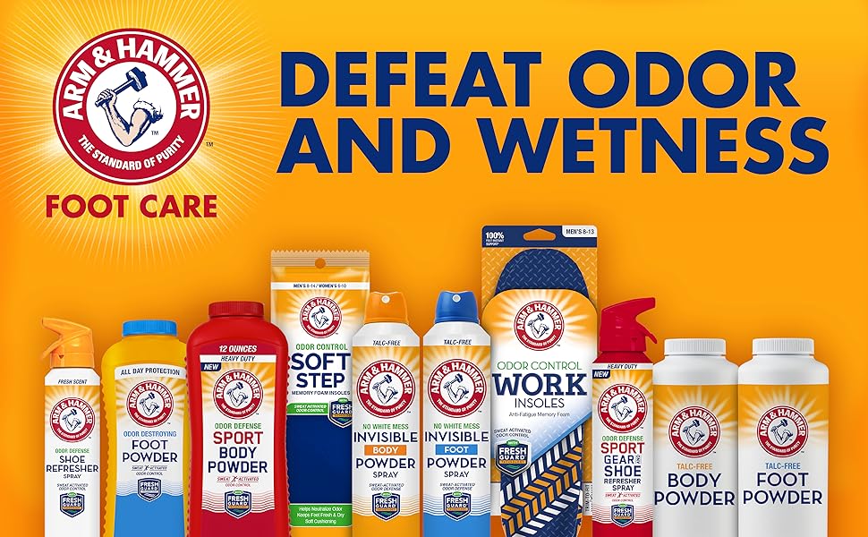Stay Fresh Without the Mess! with Arm &amp; Hammer Invisible Body Powder Spray