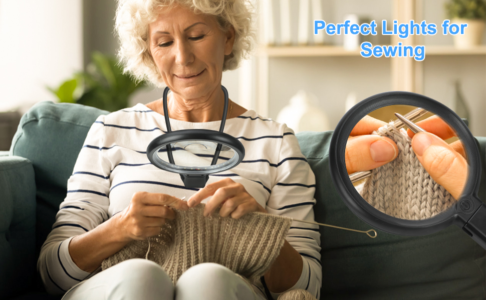 magnifying glass for sewing