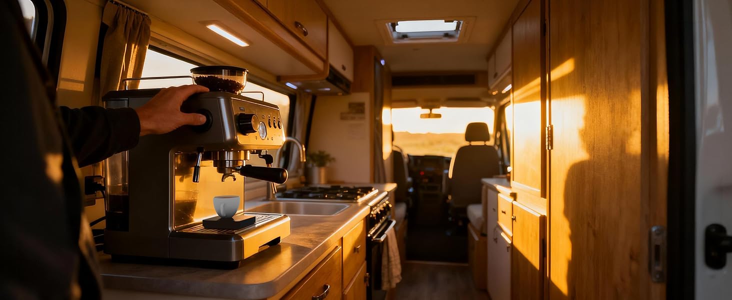 Using this coffee scale to make coffee in an RV