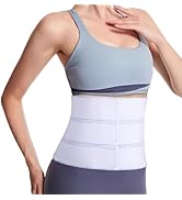 Cozyhealth Elastic Universal Post Surgery Abdominal Binder Lower Waist Support Belt, Wide Belly G...