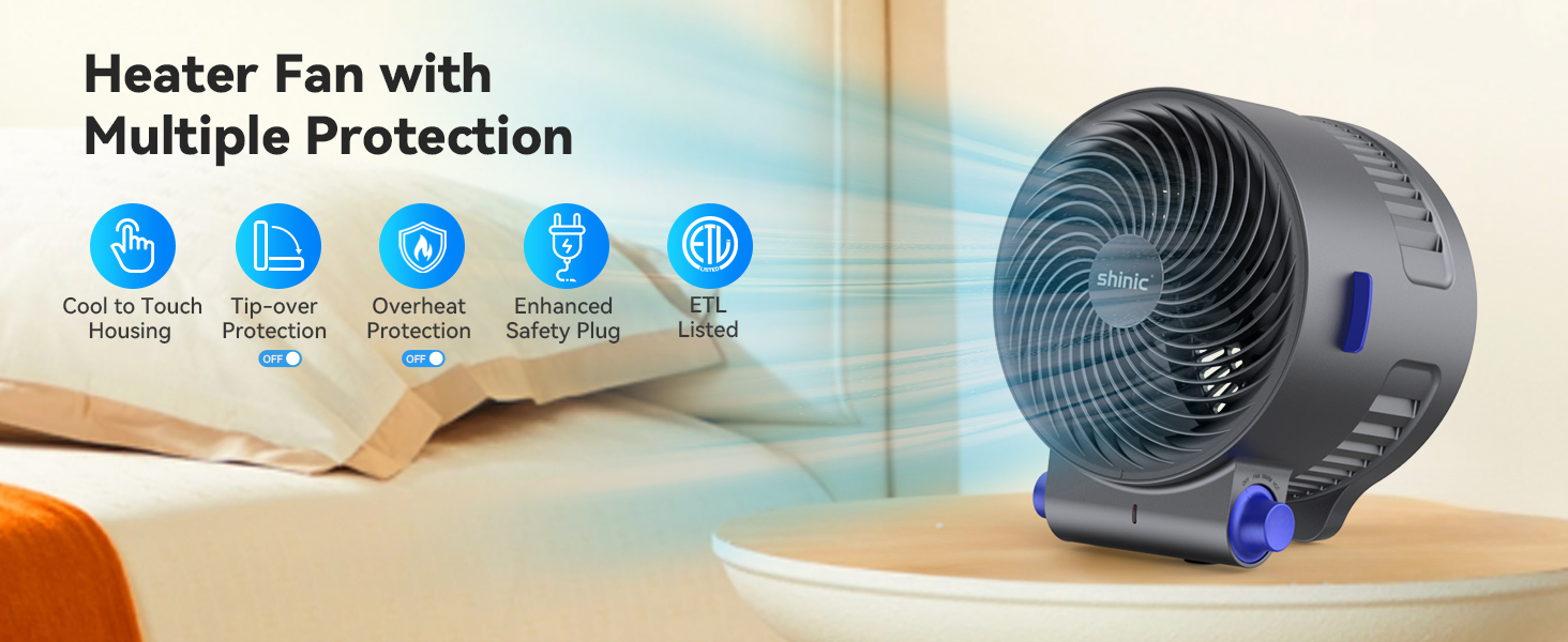 heater fan combo for indoor use