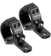 VAZESWIN 2 PCS Aluminium Alloy UTV Flag Mounts, Heavy-Duty Thickened UTV Whip Light Mounts, CNC M...