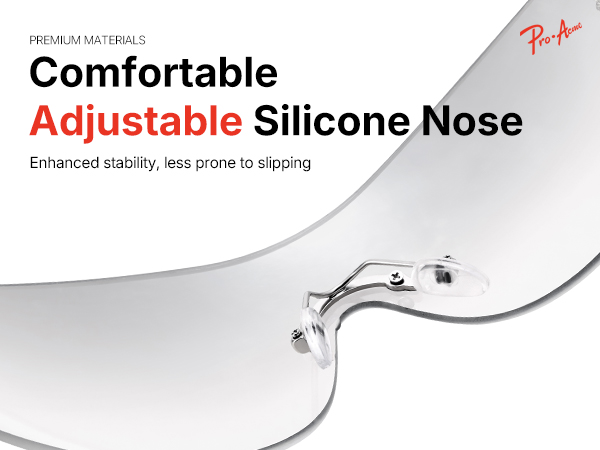 Pro Acme Wrap Around Rimless Sunglasses Women Men