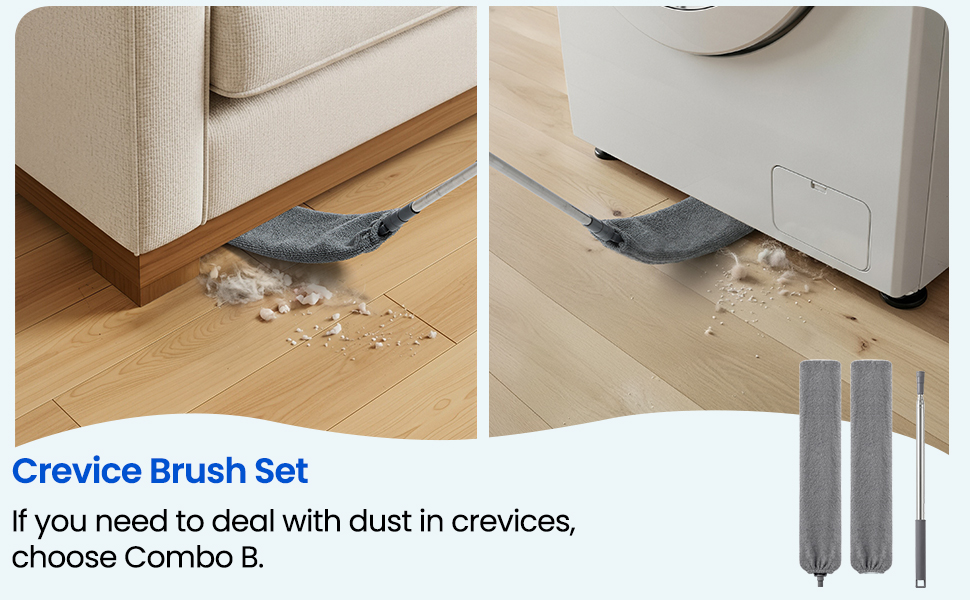 Crevice brush set