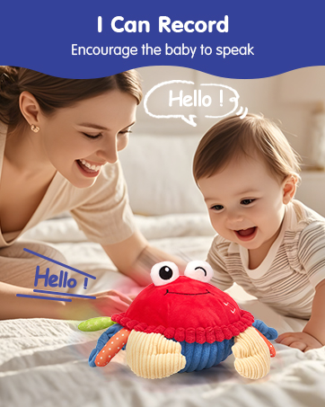 baby crab crawling toys