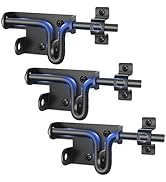 TRIPLE DEER Heavy Duty Slide Bolt Gate Latch, Sliding Bolt Door Lock with Padlock Hole, Slide Bol...