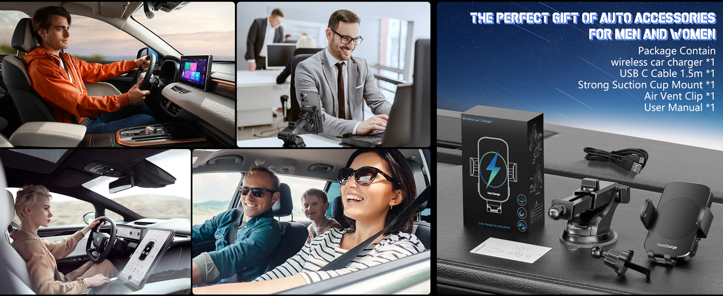 wireless car phone charger