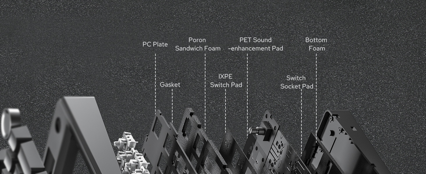 F99 PRO wireless gaming keyboard