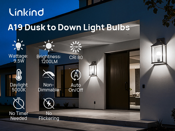 dust to dawn led light bulbs