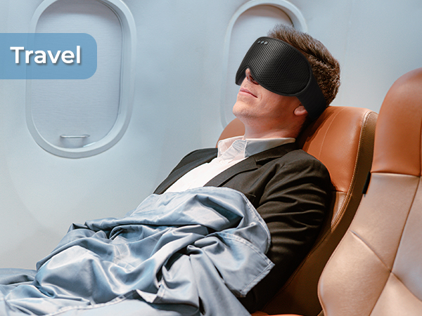 sleep mask with bluetooth headphones