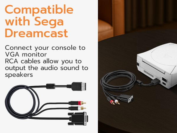 Compatible with Sega Dreamcast