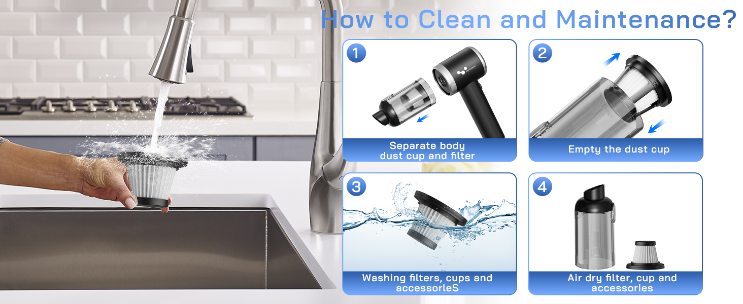 How to Clean and Maintenance