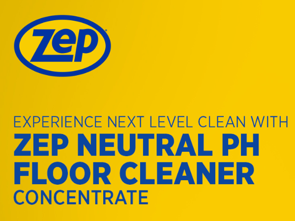 Experience Next Level Clean with Zep Neutral PH Floor Cleaner Concentrate