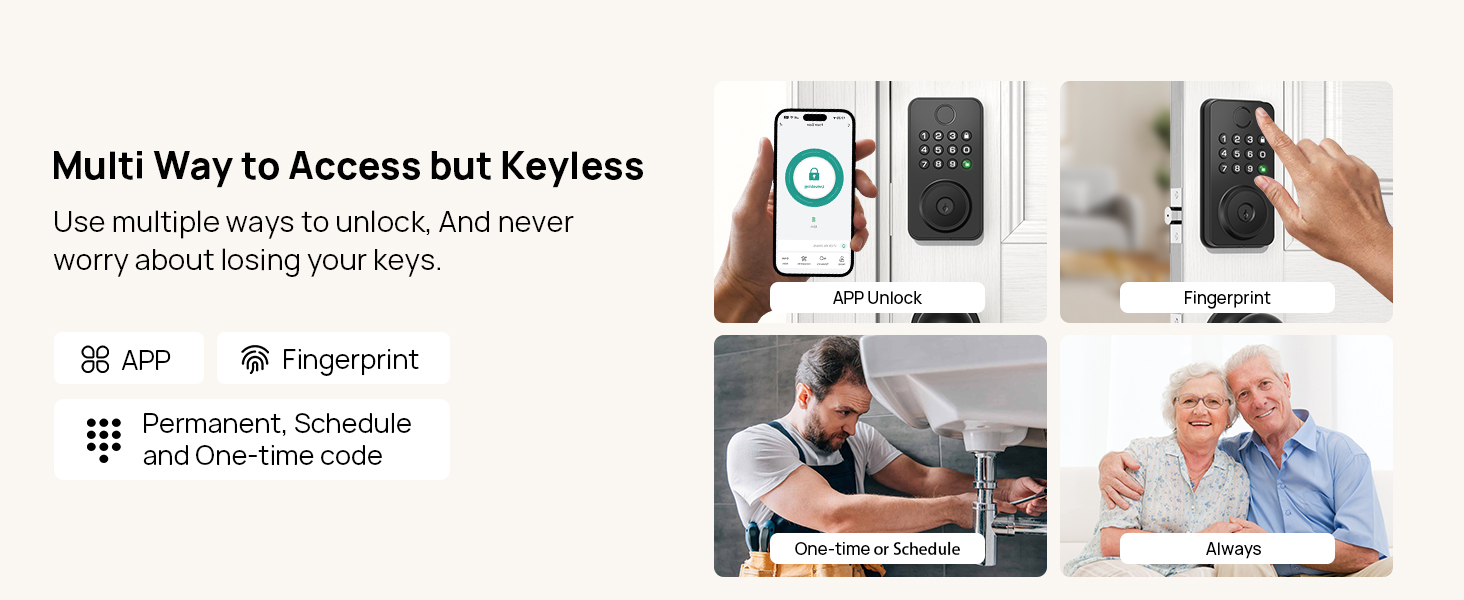 Keyless Entry Door Lock Deadbolt